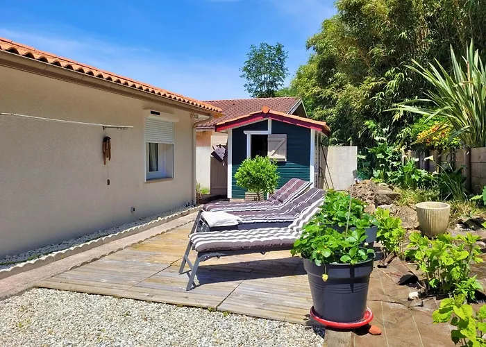 Villa Galleben - Coquette Et Confortable Maison Capbreton